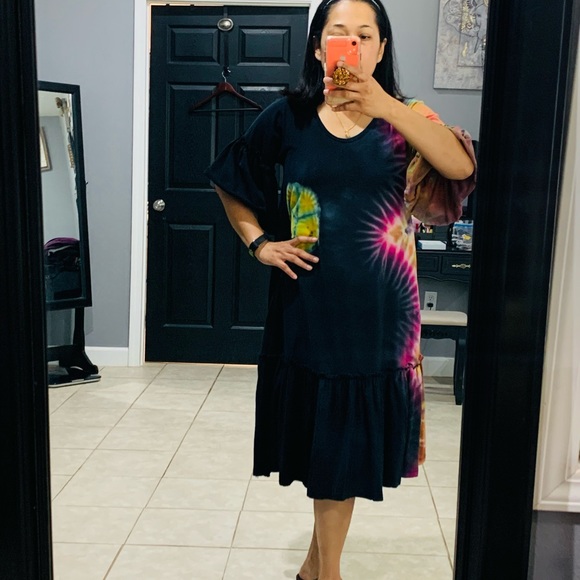 Tie dye dresses - Picture 2 of 2